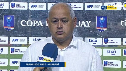 Francisco Arce valoró el triunfo y la clasificación de Guaraní a las semifinales de la Copa Paraguay