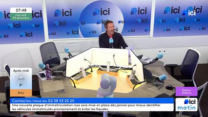 ICI Orléans  - l4invité d'ICI Matin : Anna VALERO, miss centre val de loire