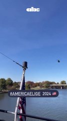 Parlamentarios paraguayos en el crucero del  America Elige - The VIP Election Tour