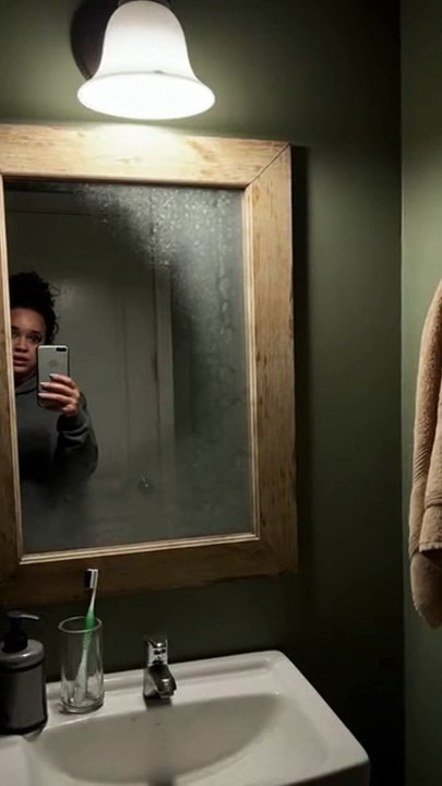 Mirror Knock #dark #ai #creepytok