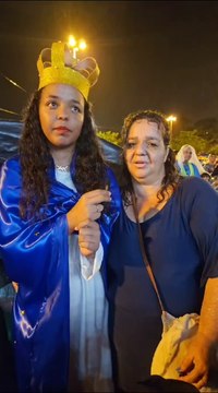 Ofrenda Su Cabello A La Virgen De Caacupé