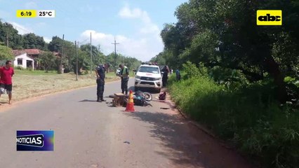 Motociclista murió tras chocar contra un camión en Itá