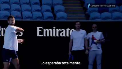 Murray: "Trabajar con Djokovic significa estar con uno de los mejores deportistas de la historia"