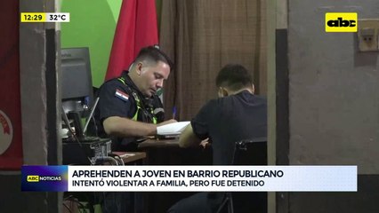 Detienen a conocido delincuente en el Barrio Republicano