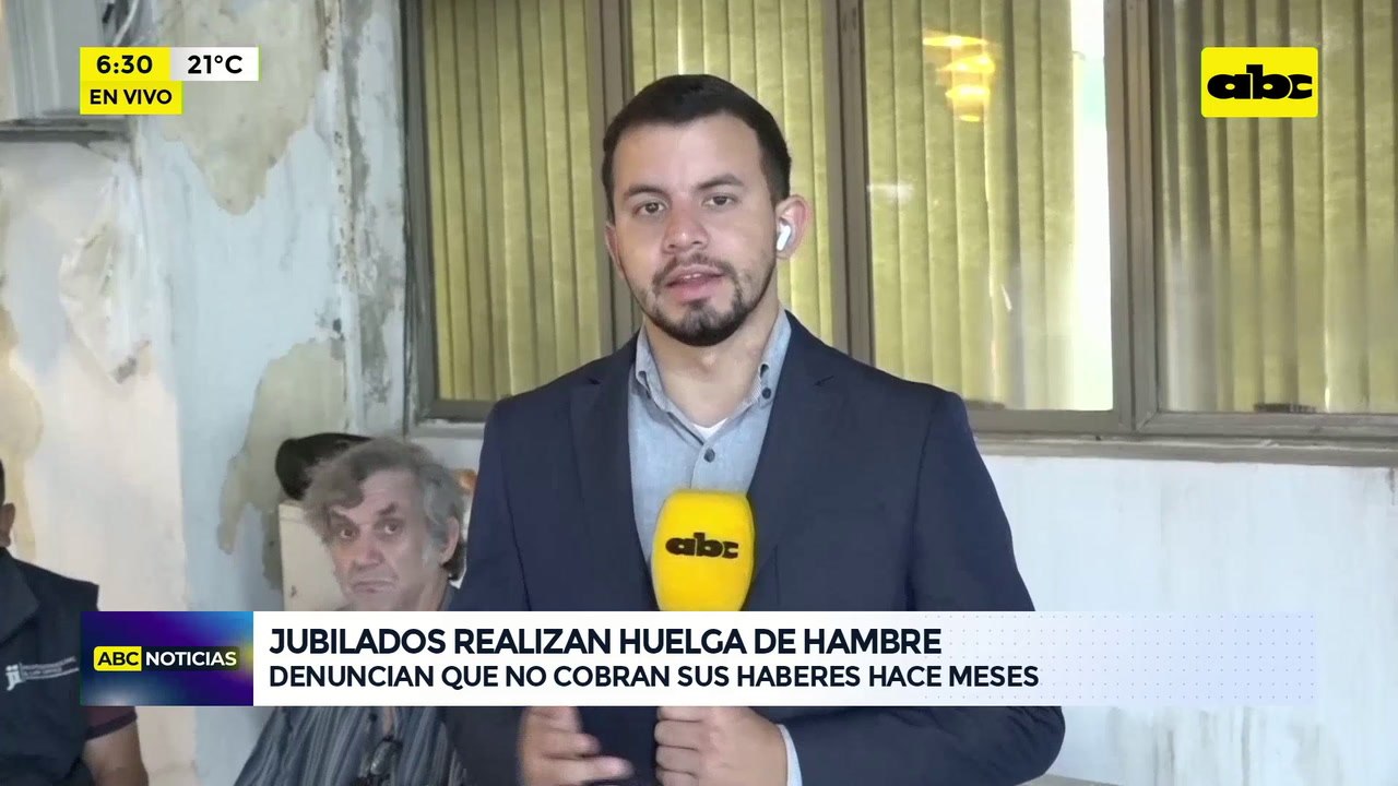 Video: Jubilados inician protesta por la falta de cobro de sus haberes