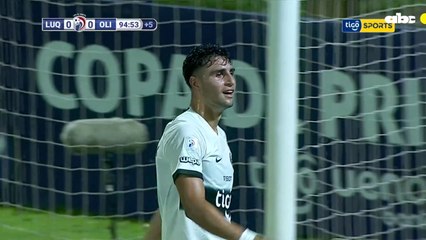 El gol de Kevin Parzajuk para el triunfo de Olimpia