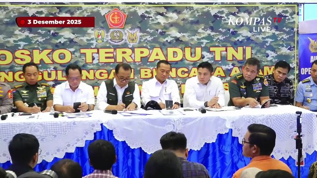[FULL] Menko PMK Pratikno, Kapolri-Panglima TNI Update Tanggap Darurat Bencana Sumatera dan Aceh