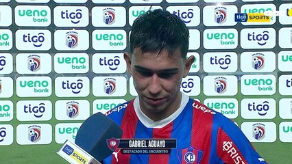 Gabriel Aguayo y el empate de Cerro Porteño con Nacional
