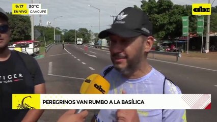 Peregrinos Devoción que trasciende fronteras: desde Ponta Porã junto a la Virgen de Caacupé
