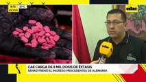 Cae carga de ocho mil dosis de éxtasis proveniente de Alemania