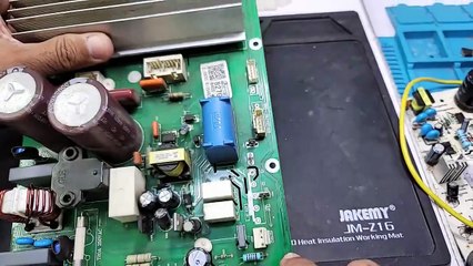 Haier DC inverter ac E7 error code Dc inverter ac PCB course