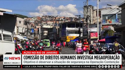 Comissão dos Direitos Humanos investiga megaoperação no RJ