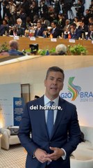 Santiago Peña Presidente de la República de Paraguay hace un recuento de su paso por el G20