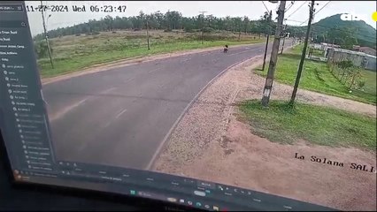 Choque entre dos motocicletas deja tres personas heridas