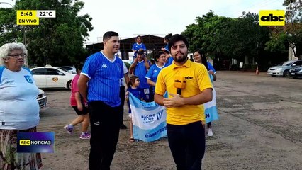 Final de la Copa Sudamericana:  hinchas del Racing ingresan por Posadas