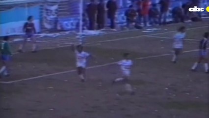 La primera final entre Racing y Cruzeiro Supercopa Sudamericana 1988