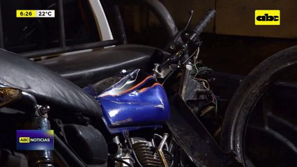 Accidente en Lambaré: dos personas resultaron con graves lesiones