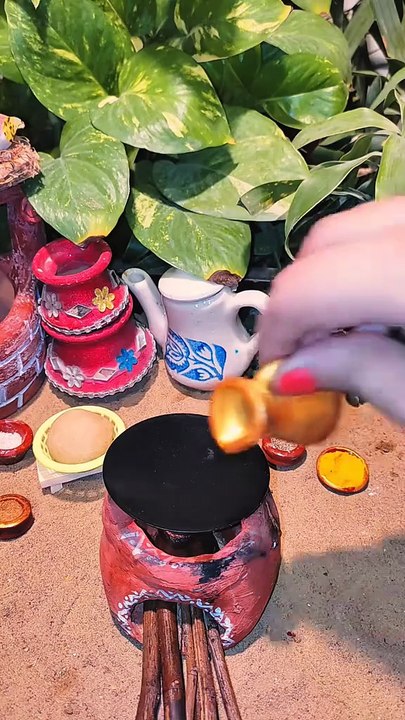 Pakistani Punjabi village miniature cooking | miniature cooking | satisfying miniature cooking #w