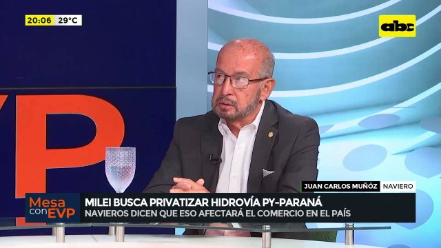 Video: Milei busca privatizar la hidrovía Paraguay- Paraná.