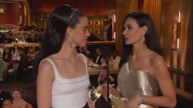 Margaret Qualley y Demi Moore recrean ‘The Substance’