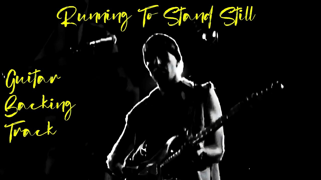 U2 Running To Stand Still Guitar Backing Track