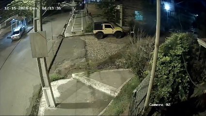 Conductor atropelló y destruyó altar de 30 años en Lambaré