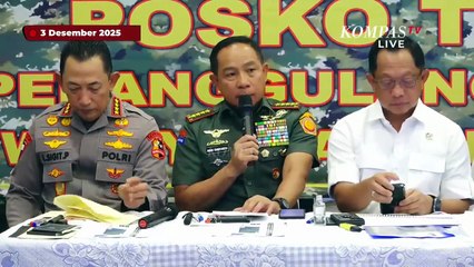 Panglima TNI Buka Suara soal Viral Bantuan Bencana Sumatera yang Didrop dari Helikopter Tercecer