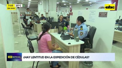 Identificaciones: lentitud en la expedición de cédulas