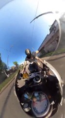 Le robaron su moto mientras transmitía su viaje en vivo de Instagram