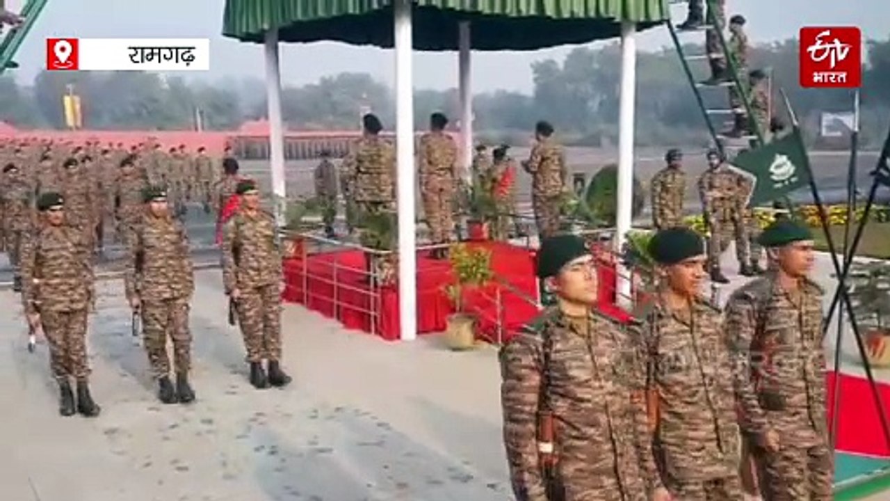 रामगढ़ के पंजाब रेजिमेंटल सेंटर में पासिंग आउट परेड, 962 अग्निवीर बने भारतीय सेना का हिस्सा