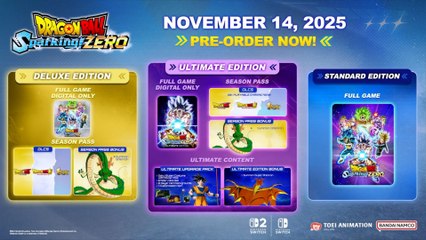 Dragon Ball Sparking Zero Official Nintendo Switch & Nintendo Switch 2 Launch Trailer