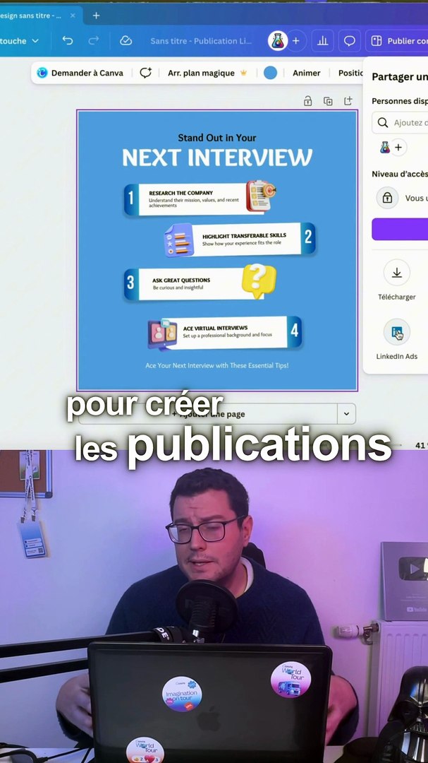 Programmer et Planifier pour ses réseaux depuis Canva