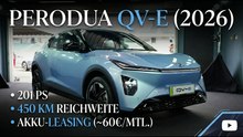 Günstiger E-Flitzer? Perodua QV-E 2026 vorgestellt!