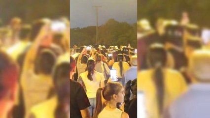 Incidentes entre la Policía y manifestantes frente al peaje de Coronel Bogado