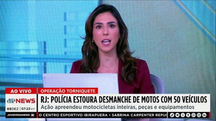 Polícia estoura desmanche do CV e recupera 50 motos