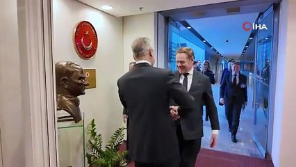 Dışişleri Bakanı Fidan, Hollandalı mevkidaşı David van Weel ile görüştü