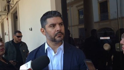 Óscar Nenecho Rodríguez afirmando que los impuestos no se discuten, se pagan