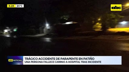 Video: Trágico accidente de parapente en Patiño dejó una persona fallecida