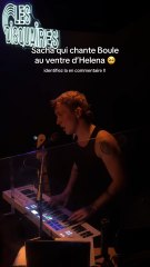 Sacha qui chante Boule au ventre d’Helena 🥹