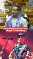 A tribute to Zubeen Garg in Parliament