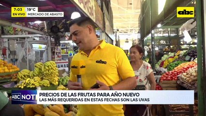 Año Nuevo a puro clericó: precios accesibles en el Mercado de Abasto