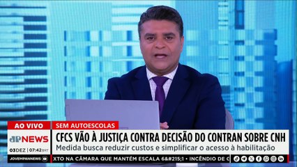 CFCs vão à Justiça contra novas regras sobre acesso à CNH