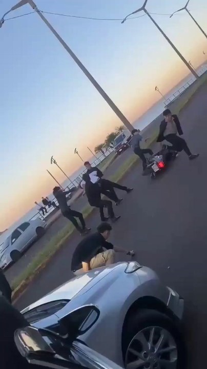 Riña  En Encarnación