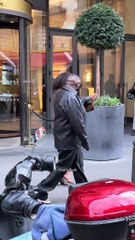 Rick Ross is shooting a music video in Paris.