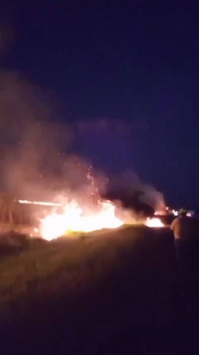 Incendio En Santani
