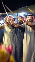 ترافيس فيميل يظهر في حائل مرتدياً الزي السعودي