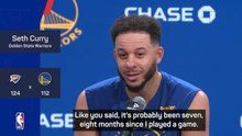 'It felt natural' - Seth Curry makes long-awaited Warriors debut
