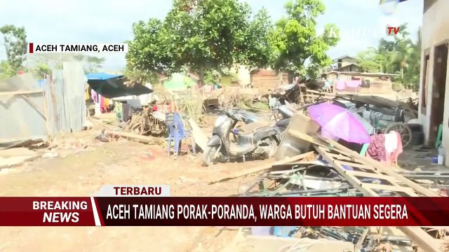 [LIVE] Minim Air Bersih, Korban Banjir di Aceh Tamiang Terpaksa Saring dan Minum Air Banjir