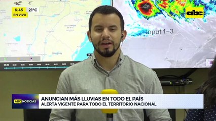 Meteorología: persisten las lluvias y traen alivio al sofocante calor