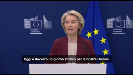 Von der Leyen saluta "nuova era" di indipendenza energetica da Russia